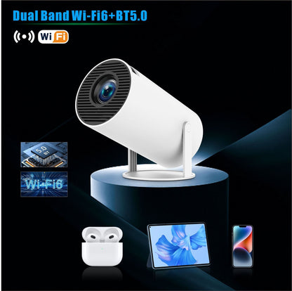 Portable Small Projector - Home Theater Entertainment