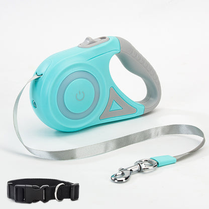 Glowing Dog Leash and Collar