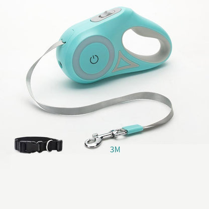 Glowing Dog Leash and Collar